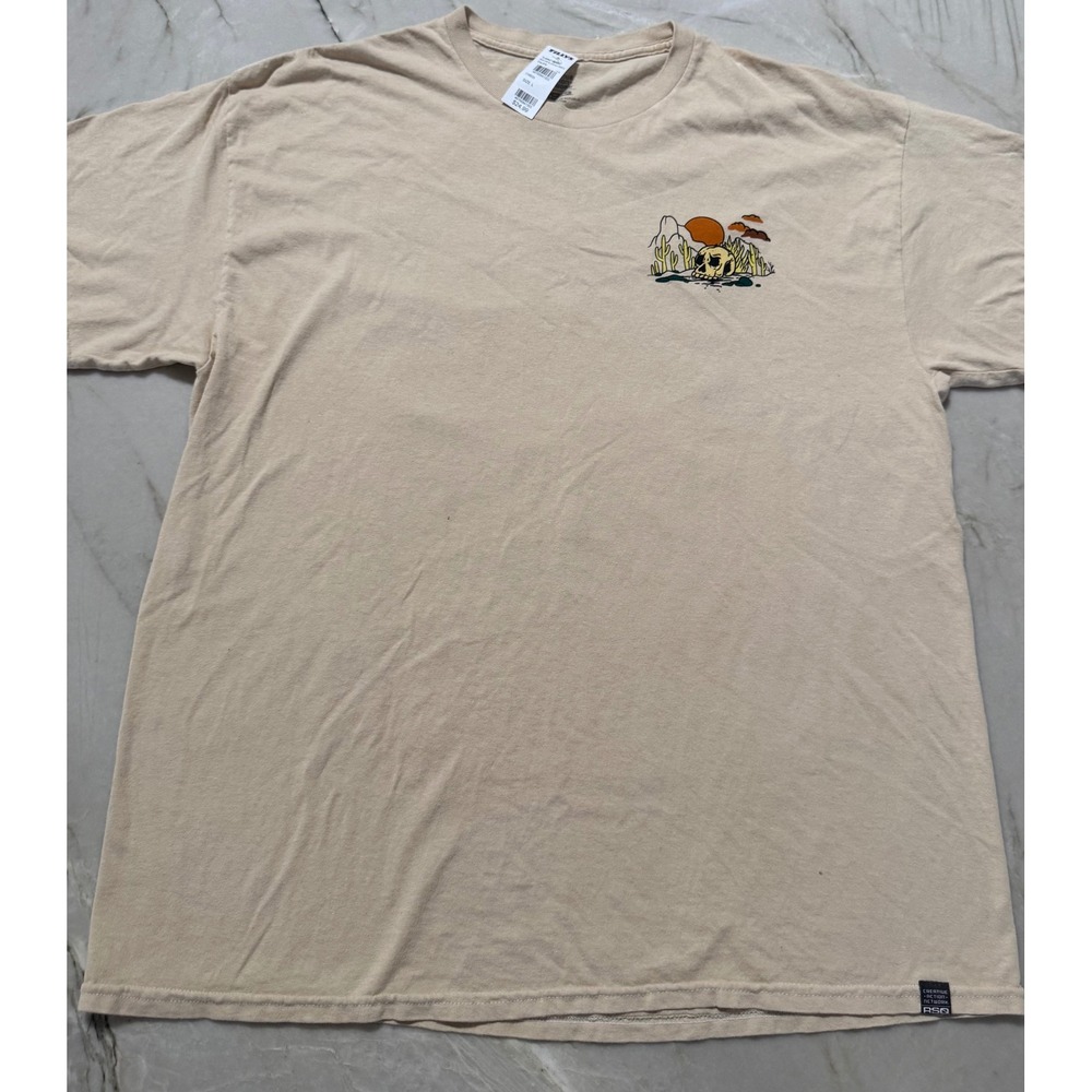 NWT RSQ Creative Action Network Joshua Tree California Graphic T-Shirt  Mens L